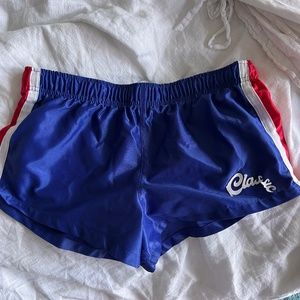 Aussiebum Royal Blue / Red Rugby Shorts - Size L